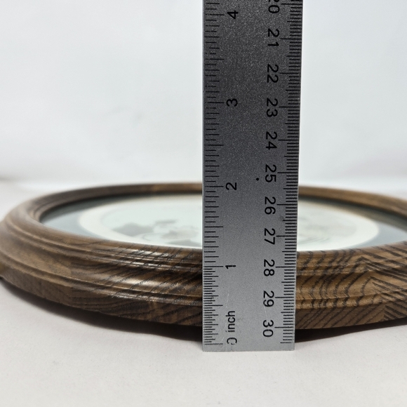 ARTifacts By Tracy Butterfly Flowers & Vines Art In Round Frame Nature Spring - Picture 11 of 11